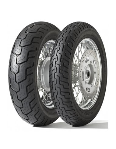 Cubierta DUNLOP 180 70 15 76H (210 Km/h) D404 Custom Tubeless Convencional Trasera Estandar