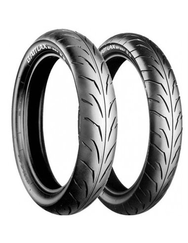 Cubierta BRIDGESTONE 100 80 17 52S (180 Km/h) BT39SS Moto carretera Tubeless Convencional Trasera Estandar