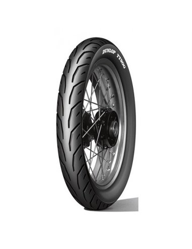 Cubierta DUNLOP 2.50 17 43P (150 Km/h) TT 900 Moto carretera TubeTipe Convencional Delantera/Trasera Estandar