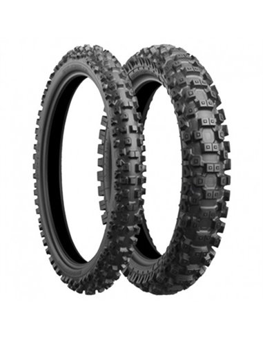 Cubierta BRIDGESTONE 100 90 19 57M (130 Km/h) BATTLECROSS X20 Cross TubeTipe Convencional Trasera blanda Estandar