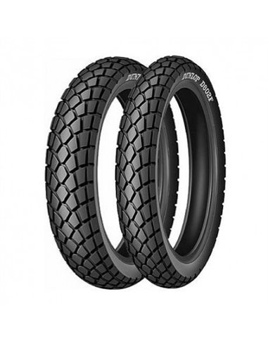 Cubierta DUNLOP 100 90 18 56P (150 Km/h) D602 Velomotor Tubeless Convencional Delantera Estandar