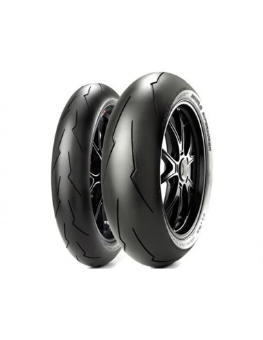 Cubierta PIRELLI 140 70 17 66W (270 Km/h) DIABLO SUPERCORSA V3 SC1 Moto carretera circuito Tubeless Radial Trasera Estandar