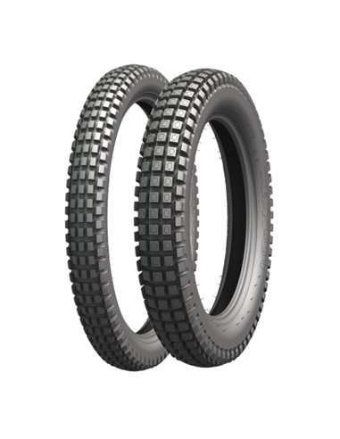 Cubierta MICHELIN 4.00 18 64M (130 Km/h) TRIAL COMPETITION X11 Trial Tubeless Radial Trasera Estandar