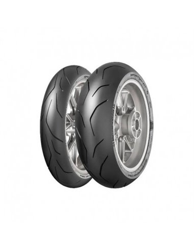 Cubierta DUNLOP 120 70 19 60W (270 Km/h) SPORTSMART TT Moto carretera Tubeless Radial Delantera Estandar