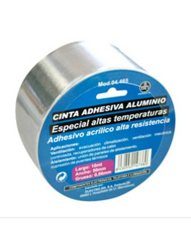 Cinta Aluminio Anticalórica EDH (50mm/25 mt)