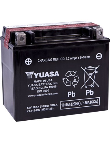 Batería YUASA YTX12-BS