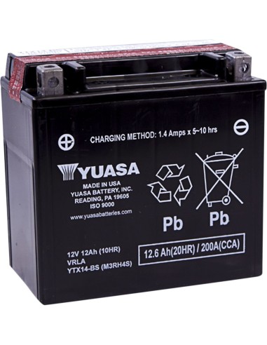 Batería YUASA YTX14-BS