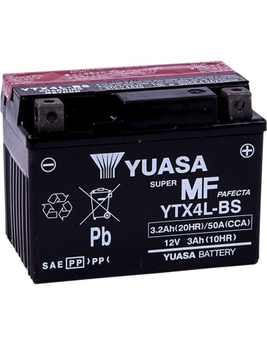 Batería YUASA YTX4L-BS