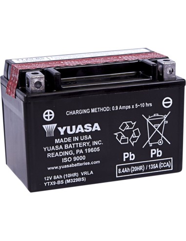 Batería YUASA YTX9-BS