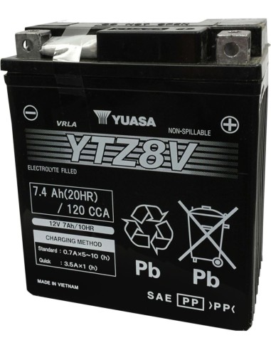 Batería YUASA YTZ8V