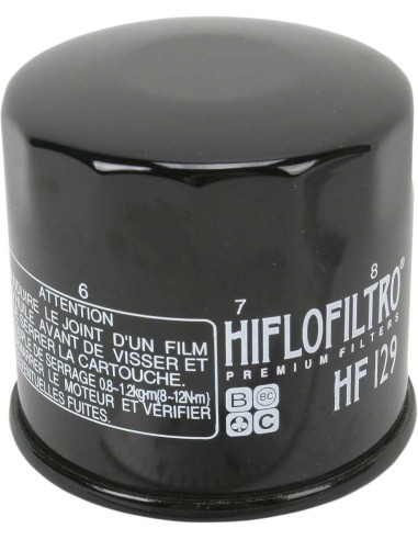 Filtro Aceite HF129 HIFLOFILTRO