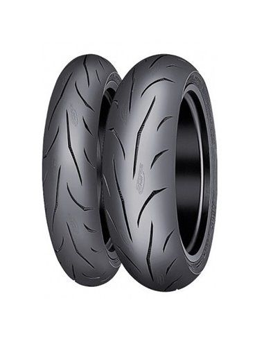 Cubierta MITAS 180 60 17 75W (270 Km/h) SPORT FORCE+ EV Moto carretera Tubeless Radial Trasera Estandar