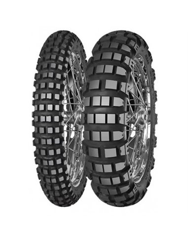 Cubierta MITAS 120 90 17 64T (190 Km/h) ENDURO TRAIL XT+ DAKAR Trail 20%80% Tubeless Vías Trasera Estandar