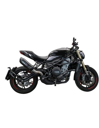 GPR escape compatible con  Benelli 752 S 2019-2021, Furore Evo4 Poppy, Escape legal, homologado, silenciador con db killer desmo