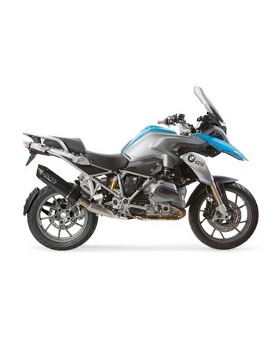 GPR escape compatible con  Bmw R 1200 Gs - Adventure 2013-2016, Furore Poppy, Escape legal, homologado, silenciador con db kille