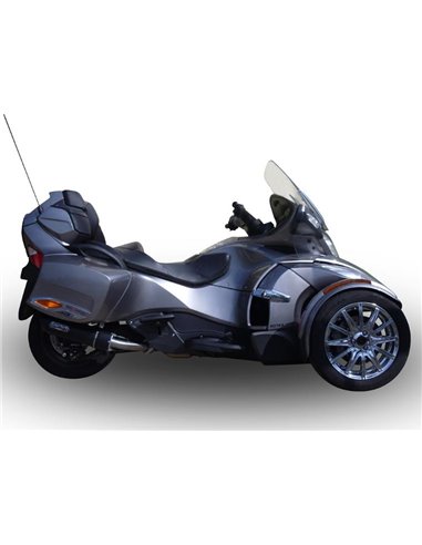 GPR escape compatible con  Can Am Spyder 1000 Rs - RSs  2013-2016, Furore Poppy, Escape legal, homologado, silenciador con db ki