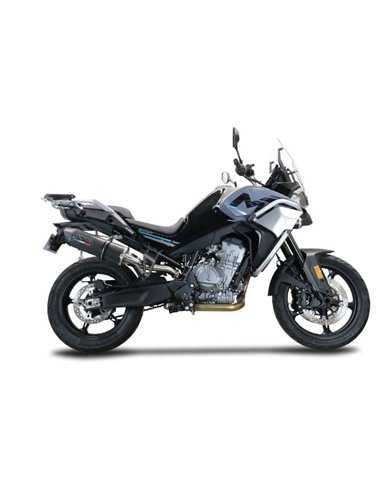 GPR escape compatible con  Cf Moto 800 Mt Sport 2022-2024, Furore Evo4 Poppy, Escape legal, homologado, silenciador con db kille