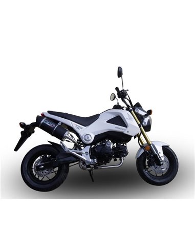 GPR escape compatible con  Honda Msx - Grom 125  2013-2017, Furore Poppy, Escape completo homologado y legal,con catalizador inc