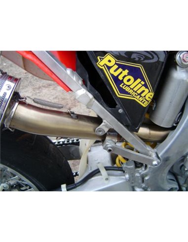 GPR escape compatible con  Honda Crf 450 R/RX 2006-2008, Furore Poppy, Escape completo homologado y legal, incluido db killer ex