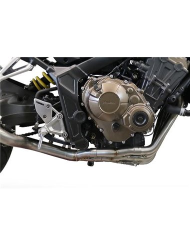 GPR escape compatible con  Honda Cb 650 F 2014-2016, Furore Poppy, Escape completo homologado y legal, incluido db killer extraí