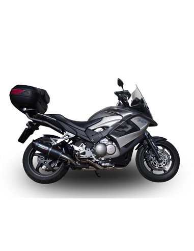 GPR escape compatible con  Honda Crossrunner 800 Vfr 800 X 2011-2014, Furore Poppy, Escape legal, homologado, silenciador con db