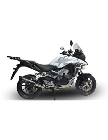 GPR escape compatible con  Honda Crossrunner 800 Vfr 800 X 2015-2016, Furore Poppy, Escape legal, homologado, silenciador con db