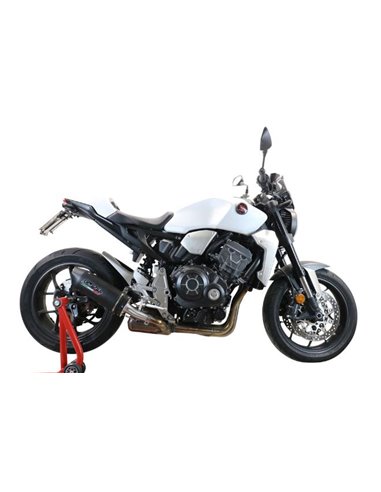 GPR escape compatible con  Honda Cb 1000 R  2018-2020, Furore Poppy, Escape racing, silenciador con tubo de conexion, articulo s