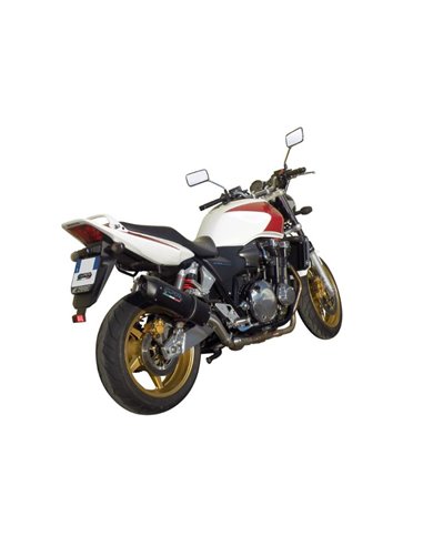 GPR escape compatible con  Honda Cb 1300 2003-2012, Furore Poppy, Escape legal, homologado, silenciador con db killer desmontabl