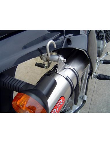 GPR escape compatible con  Kawasaki Klr 650  1988-2005, Furore Poppy, Escape legal, homologado, silenciador con db killer desmon