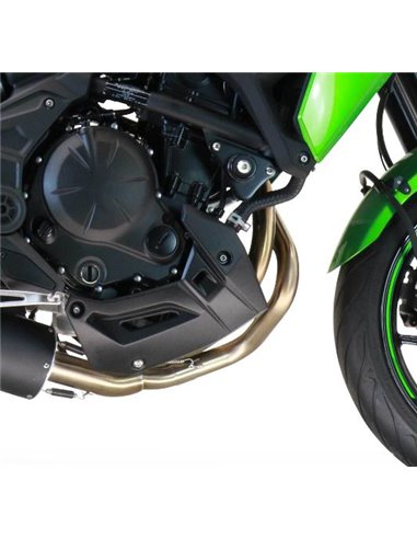 GPR escape compatible con  Kawasaki Versys 650 2021-2022, Furore Nero, Escape completo racing, incluyendo colector y db killer d