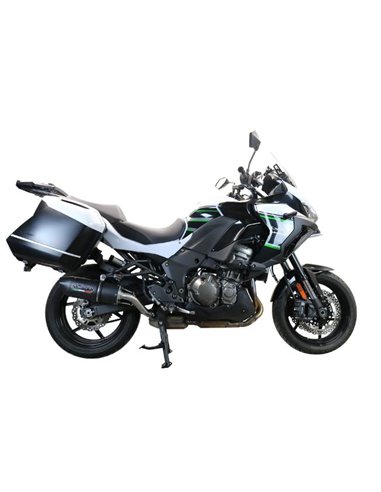 GPR escape compatible con  Kawasaki Versys 1000 I.E. 2019-2020, Furore Evo4 Poppy, Escape legal, homologado, silenciador con db 