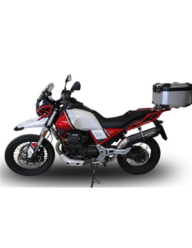 GPR escape compatible con  Moto Guzzi V85 TT 2019-2020, Furore Evo4 Poppy, Escape legal, homologado, silenciador con db killer d