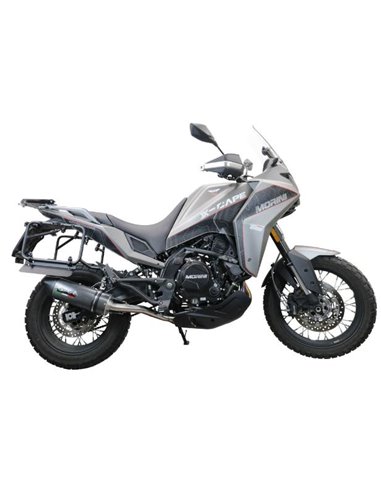 GPR escape compatible con  Moto Morini X-CAPE 650 2021-2023, Furore Evo4 Poppy, Escape semi-completo homologado, con db killer e