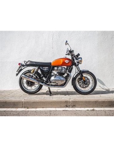 GPR escape compatible con  Royal Enfield Continental 650 2019-2020, Ultracone, Par de terminales de escape homologados, con db k