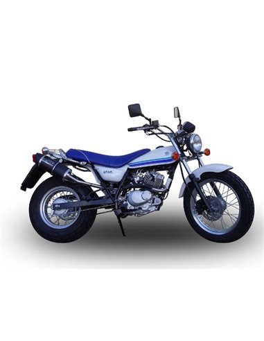 GPR escape compatible con  Suzuki Rv 125 Van Van 2003-2017, Furore Poppy, Escape homologado, legal, con db killer extraíble, tub