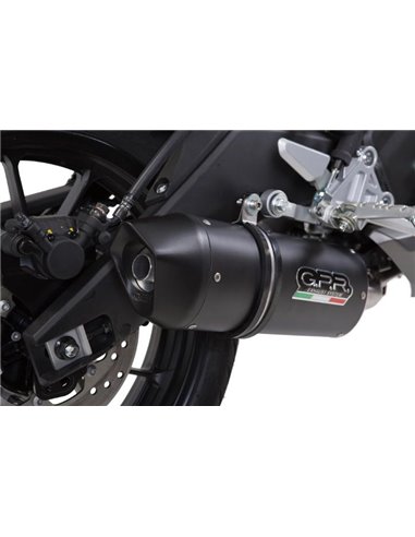 GPR escape compatible con  Yamaha Mt 125 2014-2016, Furore Poppy, Escape legal, homologado, silenciador con db killer desmontabl