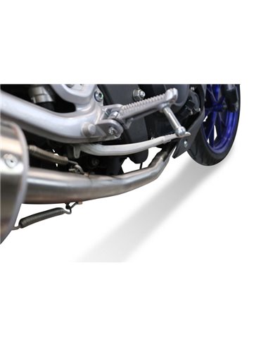 GPR escape compatible con  Yamaha Mt 125 2020-2020, Furore Evo4 Poppy, Escape completo homologado y legal,con catalizador inclui