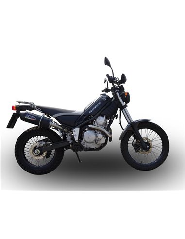 GPR escape compatible con  Yamaha Tricker 250 2005-2008, Furore Poppy, Escape legal, homologado, silenciador con db killer desmo