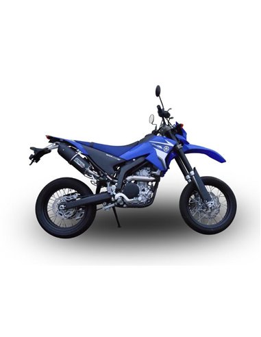 GPR escape compatible con  Yamaha WR 250 X/R 2007-2019, Furore Poppy, Escape legal, homologado, silenciador con db killer desmon