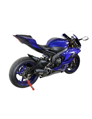 GPR escape compatible con  Yamaha Yzf R6 2017-2021, Furore Evo4 Poppy, Escape legal, homologado, silenciador con db killer desmo