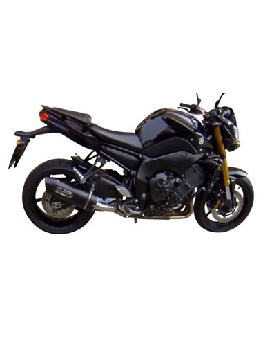 GPR escape compatible con  Yamaha Fz 8  2010-2016, Furore Poppy, Escape legal, homologado, silenciador con db killer desmontable