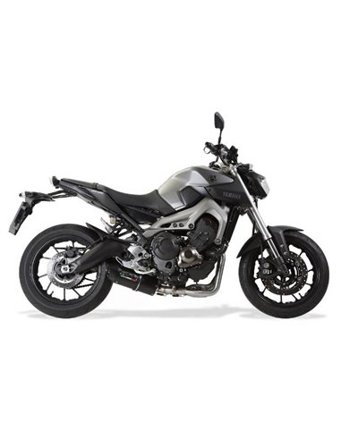 GPR escape compatible con  Yamaha Mt-09 2014-2016, Furore Poppy, Escape completo homologado y legal,con catalizador incluido db 