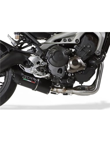 GPR escape compatible con  Yamaha XSR900 2016-2021, Furore Evo4 Poppy, Escape completo homologado y legal,con catalizador inclui