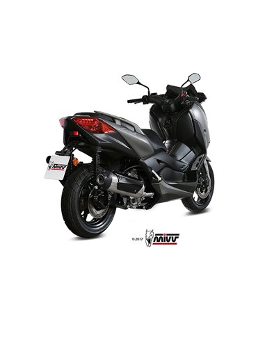 Mivv Full system 1x1 Urban St. Steel Yamaha X-MAX 300 2017-20