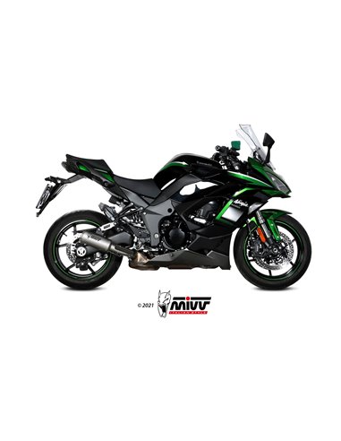 Mivv Slip-On Mk3 St. Steel Kawasaki Ninja 1000 SX / Tourer 2020-24