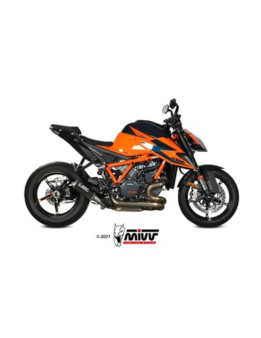 Mivv Slip-On Mk3 carbono KTM 1290 Superduke 2020-23