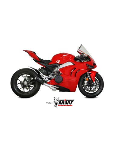 Mivv Full system 2x1 MK3 carbono Ducati Streetfighter V4 2020-22 / Panigale V4 2018-22