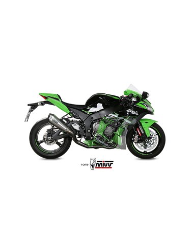 Mivv Full system 4x2x1 Delta Race Full titanium Kawasaki ZX-10 R / RR / SE 2016-24