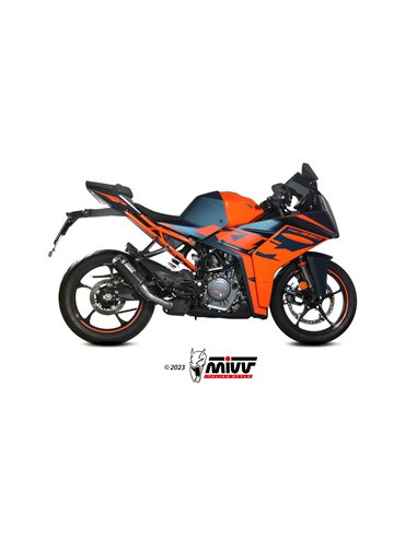 Mivv Slip-On Mk3 carbono KTM RC 390 2021-24