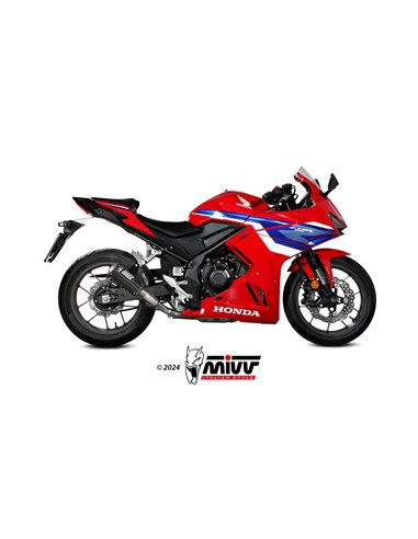 Mivv Slip-On MK3 Carbono HONDA CBR 500 R 2024